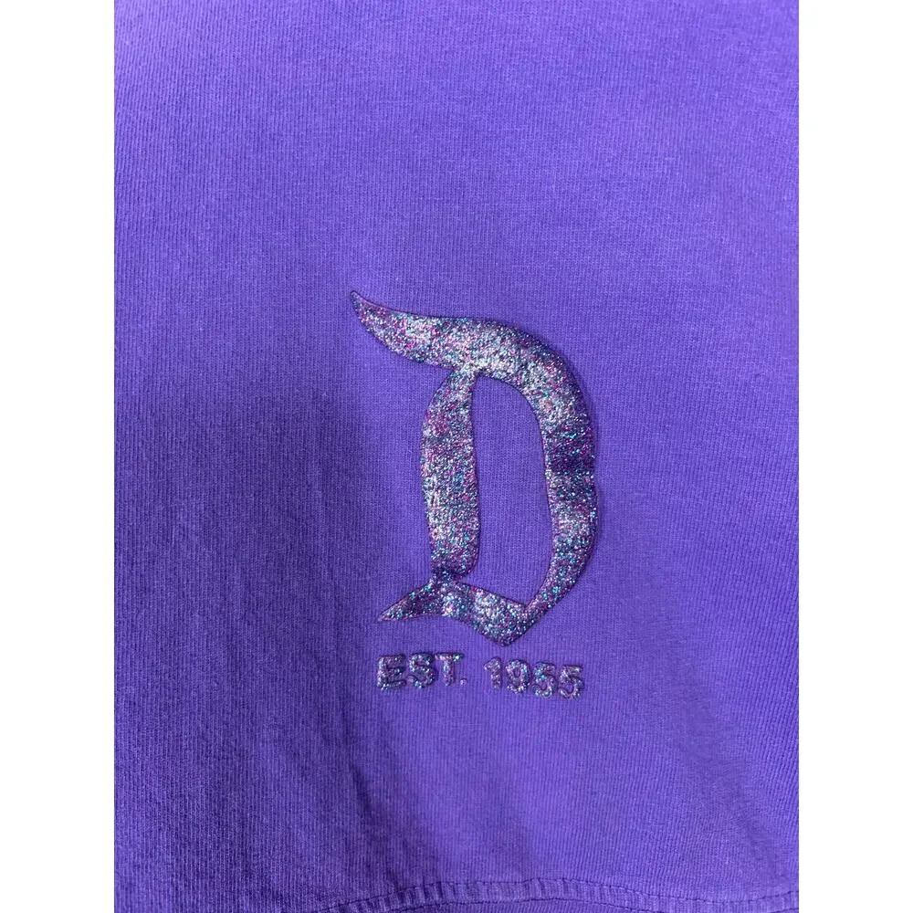 Disney Parks Spirit Jersey Purple Potion Sparkle oversized Women’s Size XL - Picture 4 of 8